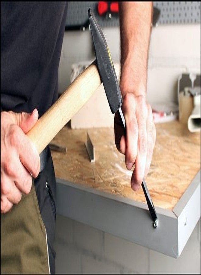 Yato YT-4712 Chisel And Punch Set|Cutting|Punching||Industrial tool|Automotive|Power Tools|Home Tools|hand tools|Repair Tool|Chisel and Punch Set|Workshop Tools|CrV 60|Taper Point End|Black Finish - Image 2